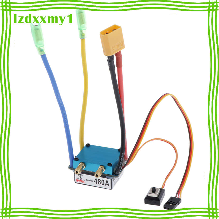 (Hàng Mới Về) 1 Bộ Điều Tốc Esc 480a Esc 2 Chế Độ 5v 3a