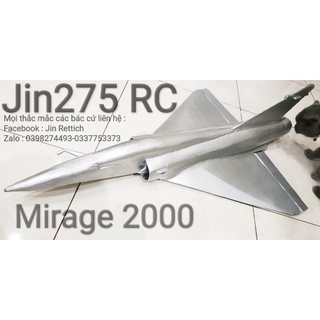 Bộ vỏ kit máy bay Mirage 2000 biên dạng toàn thân sải 60cm