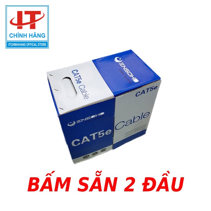 Cáp mạng CAT.5e FTP ENSOHO Cam (EN-F5CA24) - Tính Theo Mét