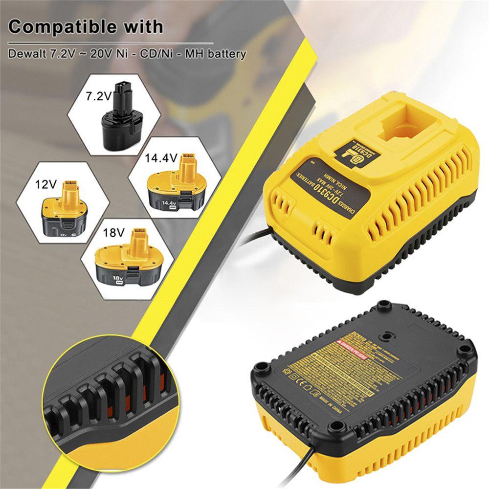 Dây Cáp Sạc Pin Máy Khoan Dewalt 7.2V-18V Nicad &amp; Nimh