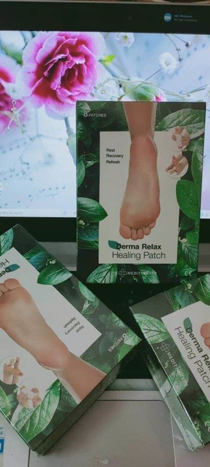 Dermax relax healing patch miếng dán giảm cân