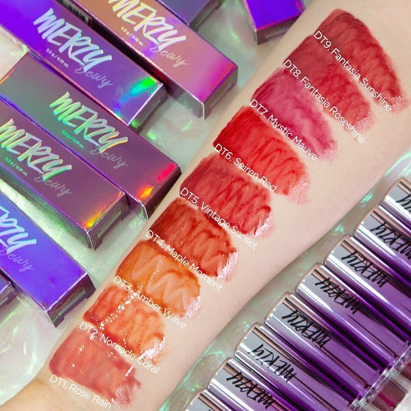 Son tint bóng siêu lì Merzy Aurora Dewy Tint cho đôi môi căng mọng 5.5g