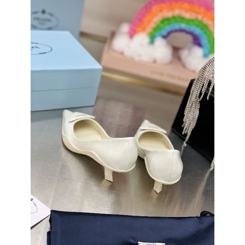 Cao gót thời trang công sở PRADA mũi nhọn da TPu