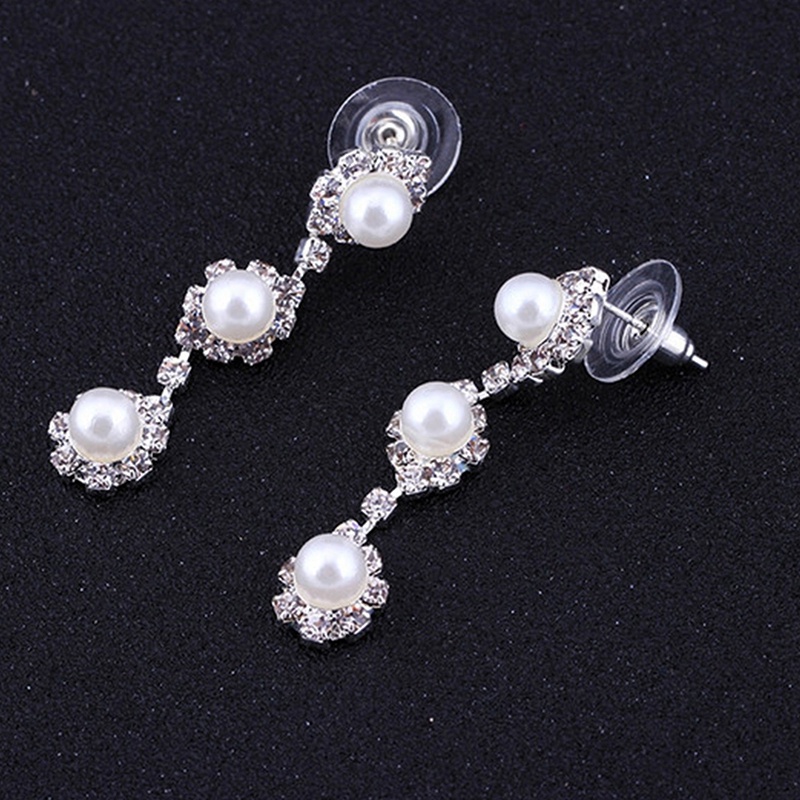 Bộ Trang Sức Đính Đá Sang Trọng Dành Cho Nữ