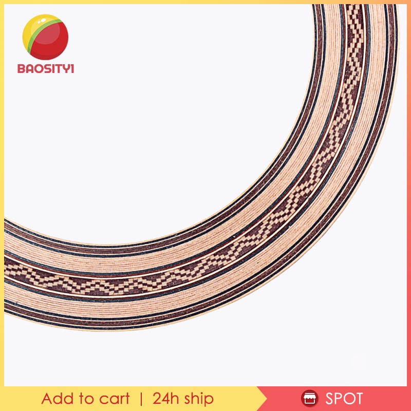 Phụ Kiện Lỗ Thoát Âm Thanh Thay Thế Bằng Gỗ 90mm Cho Đàn Guitar Acoustic Baosity1