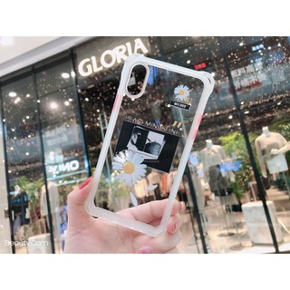 [Siêu rẻ] Ốp Lưng IPHONE Viền Trắng Hoa Cúc Bảo Vệ 4 góc full dòng 6/6s đến 11promax- H Case