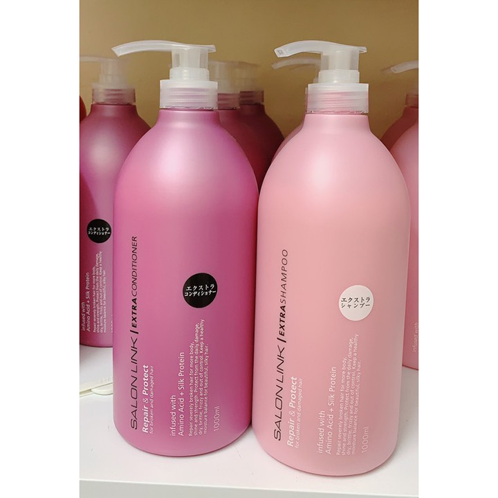 [Nội Địa Nhật - Chuẩn Auth] Cặp Dầu Gội Xả Salon Link Extra 1000ML