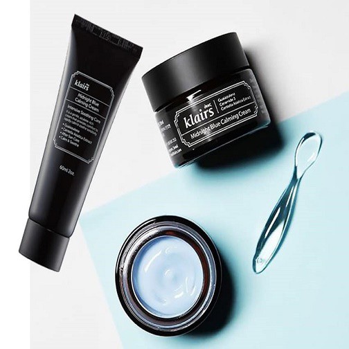 Kem Dưỡng Klairs Midnight, Kem Dưỡng Ẩm Klairs Blue Calming Cream 60g MOON21 Phục Hồi Tổn Thương Da | BigBuy360 - bigbuy360.vn