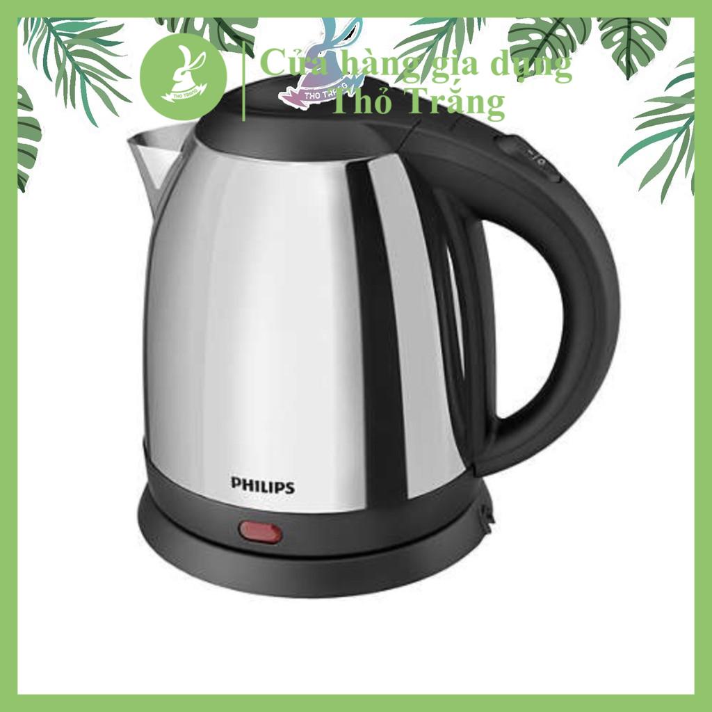 Bình Đun Siêu Tốc Philips Màu Bạc Ánh Kim -Thép Không Gỉ SUS304 Dung tích 1.2ML