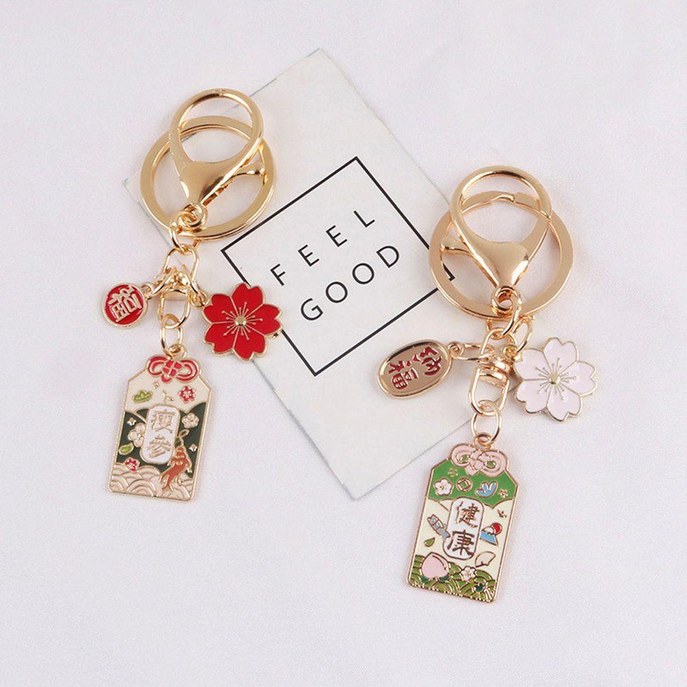 REBUY1 Móc Khóa Hợp Kim Họa Tiết Hoạt Hình Đáng Yêu