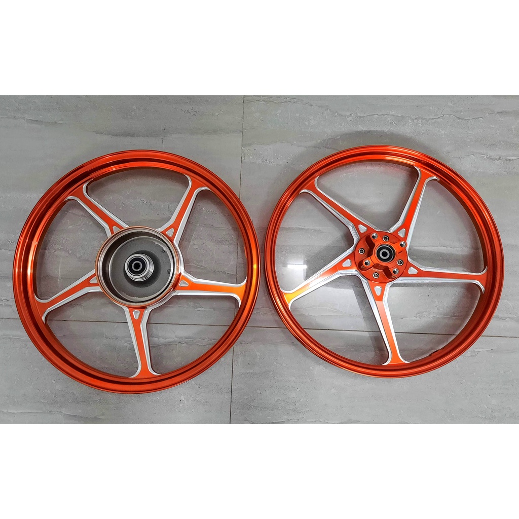 Mâm CNC AT Racing dành cho Sirius, Jupiter, Exiter 2010 đĩa bản 1.4 và 1.6