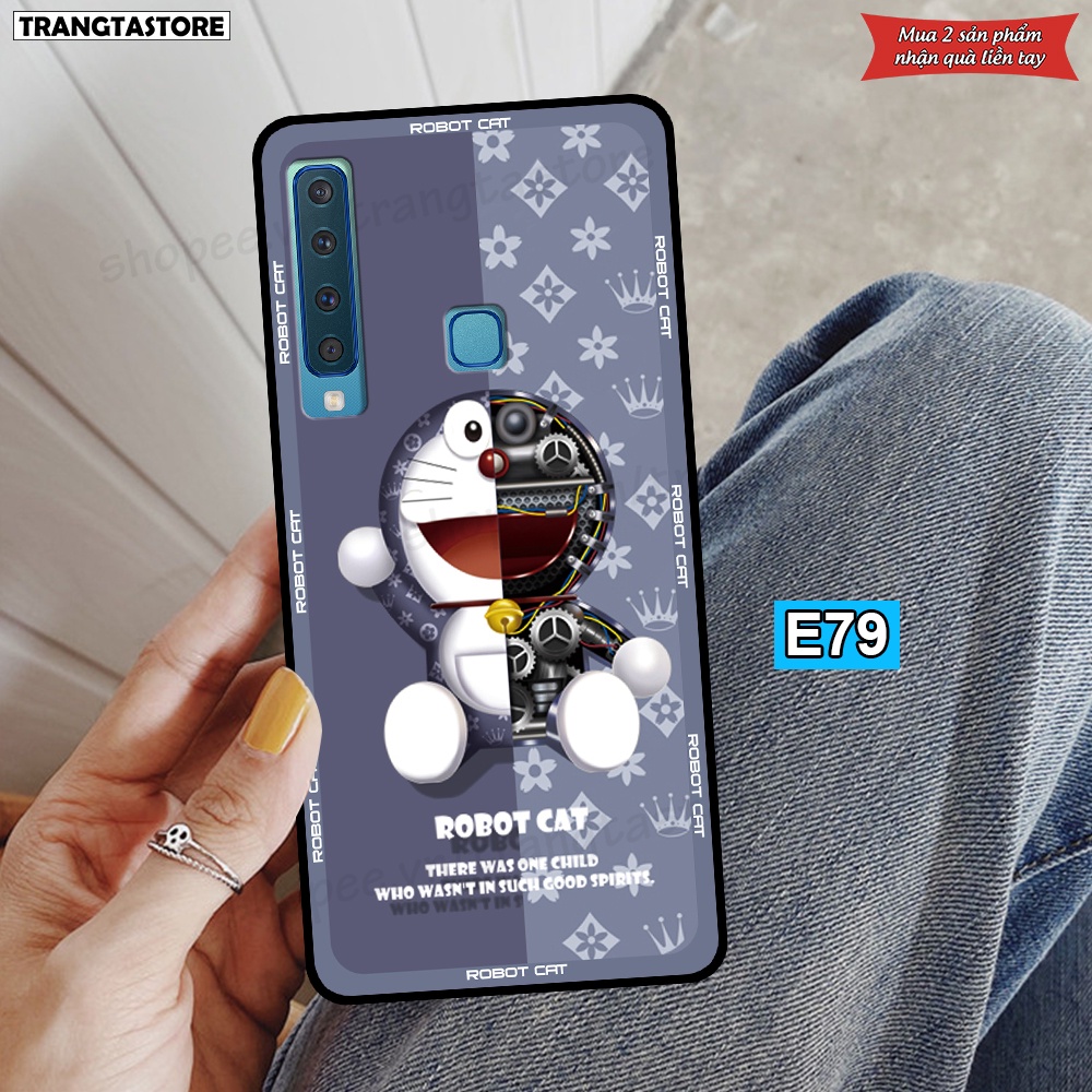 Ốp lưng Samsung A7 2018 / A9 2018 in hình gấu Bearbrick,Metal Style,Doremon siêu dễ thương chất lượng