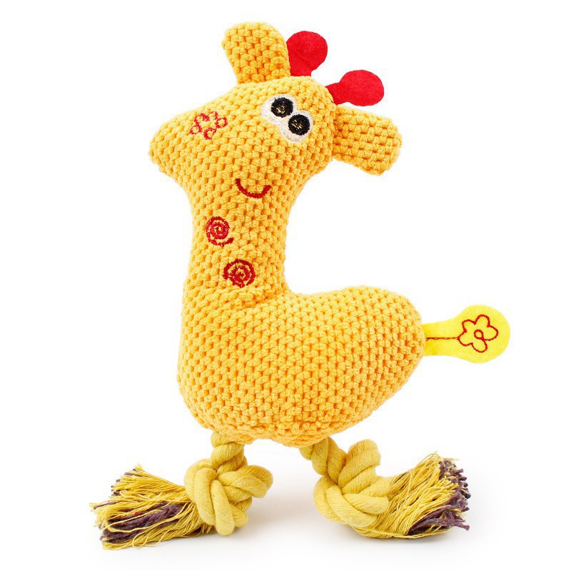 Thú nhồi bông có âm thanh dành cho thú cưng nô đùa nhai cắn