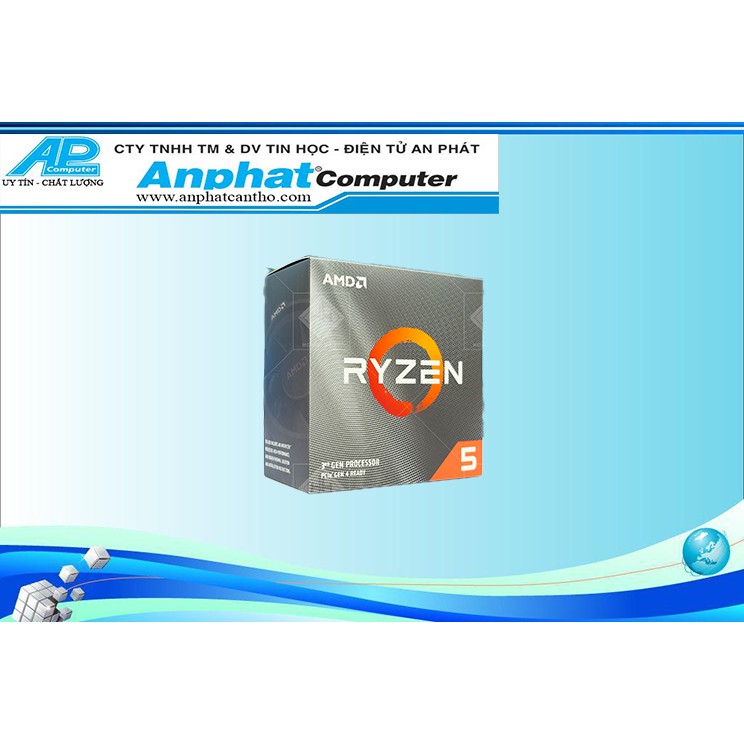 CPU AMD Ryzen 5 3600 6C/12T Hàng Box Chính Hãng(có sẵn Fan Zin) - Bảo hành 36 tháng | BigBuy360 - bigbuy360.vn