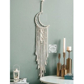[Giá ưu đãi] Dreamcatcher Trăng Macrame trang trí phòng