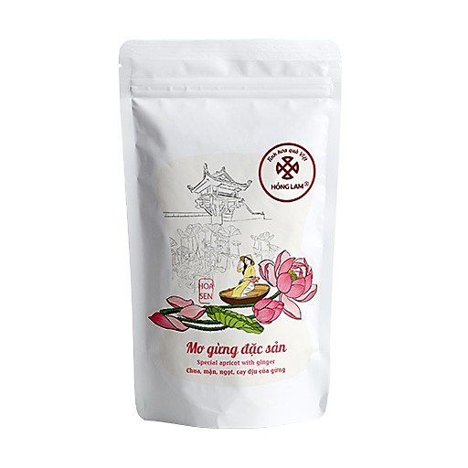 Ô MAI 12 MÙA HOA TÚI ZIP HỒNG LAM