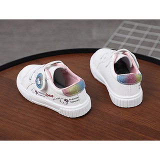giày bé gái size 16-26 kitty da mềm