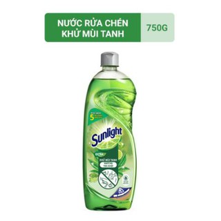 Nước rửa chén Sunlight Trà Nhật chai 750g