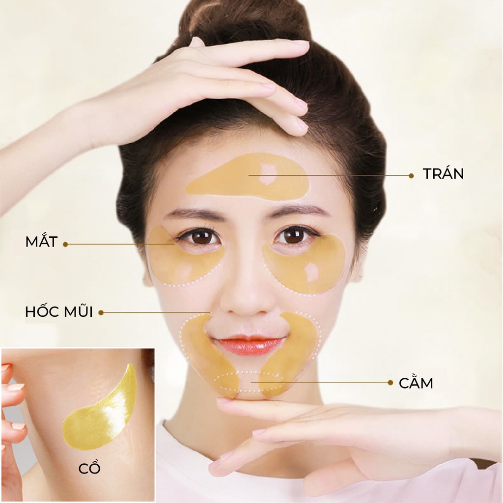 Mặt Nạ Dưỡng Da Mắt Giảm Quầng Thâm Cung Cấp Collagen Images NM03