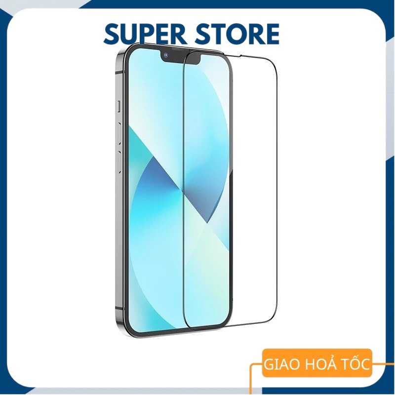 Kính cường lực 9D siêu MỎNG trong suốt dán full dành cho 6/6s/7/7plus/8/8plus/plus/x/xr/xs/11/12/13/pro/max