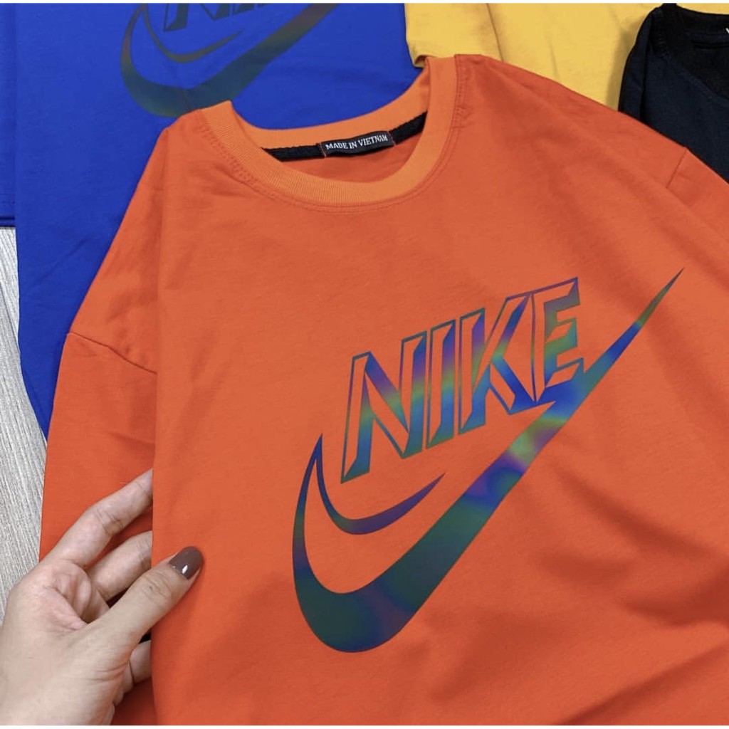 Áo thun unisex dạ quang - Áo thun phản quang chữ in cao cấp