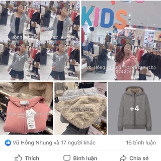 Áo nỉ lót lông