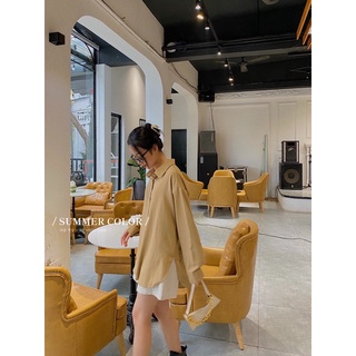 Áo sơ mi vạt đuôi tôm yuan (522)