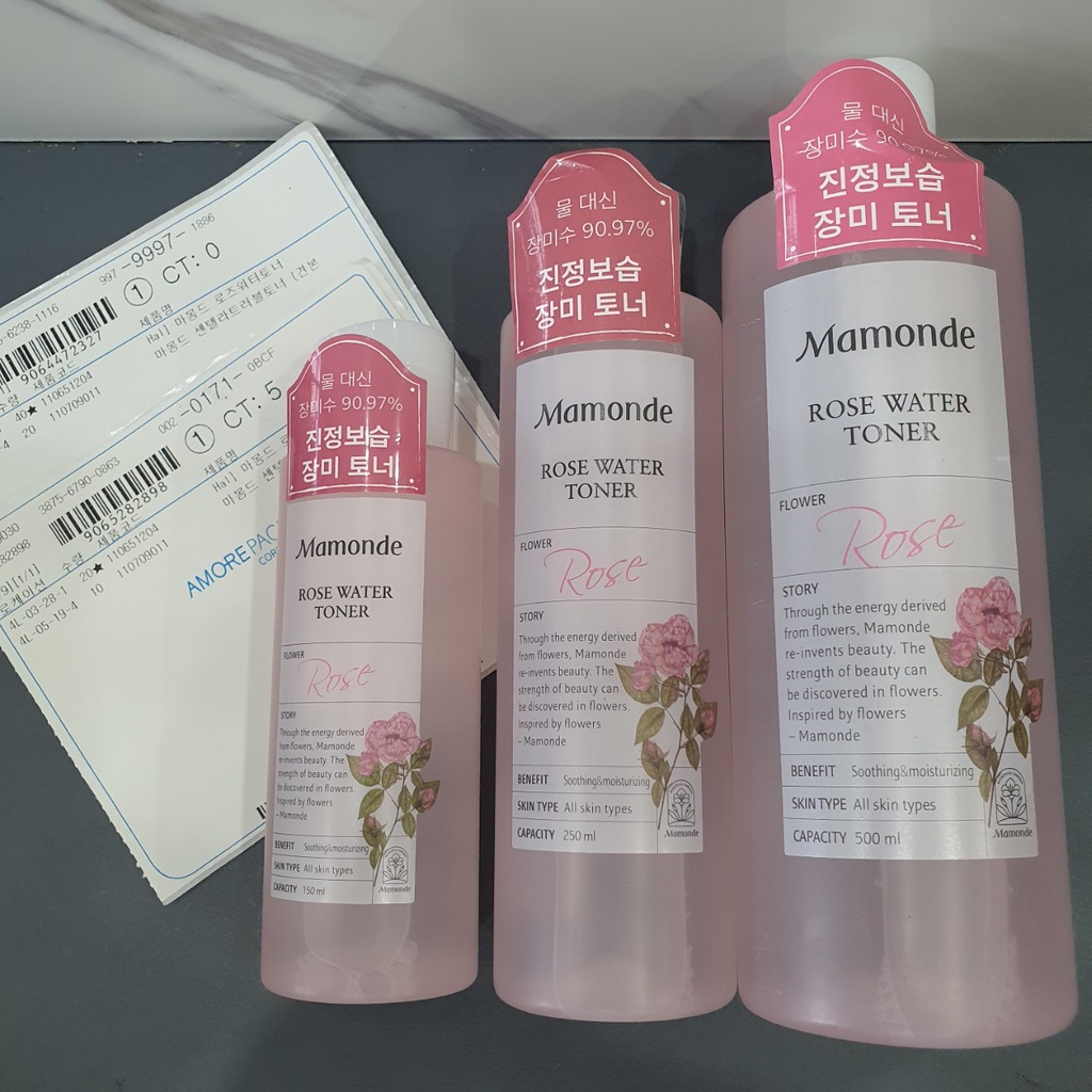Nước Hoa Hồng 🌞 Mamonde Rose Water / Pore Clean Toner 🌞 Nội địa Hàn Quốc Chính Hãng | BigBuy360 - bigbuy360.vn