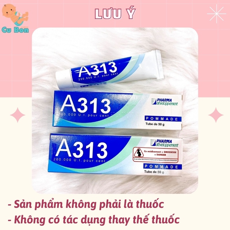 Kem Retinol A313 Nội Địa Pháp  giảm mụn, xóa mờ vết thâm, giảm nhăn và trẻ hóa da hiệu quả, phục hồi làn da nhanh chóng