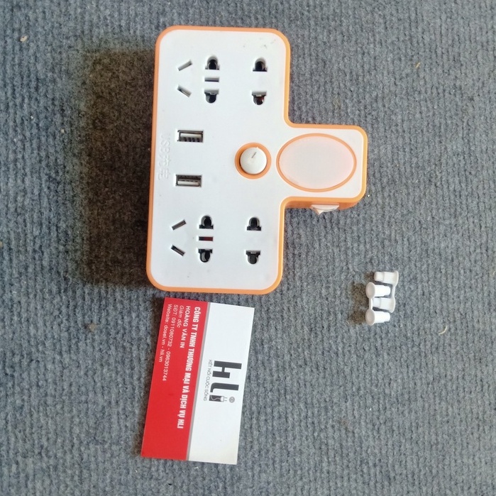 Ổ Cắm Điện 3 Chấu 2 Chấu Kèm USb
