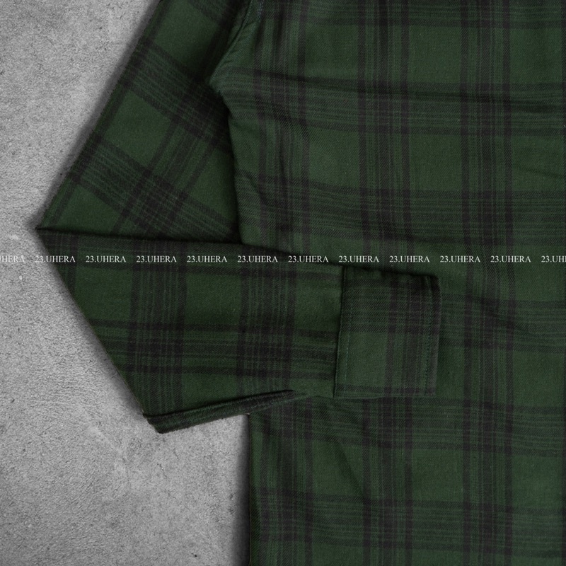 Áo sơ mi kẻ nam 23Uhera fog tartan