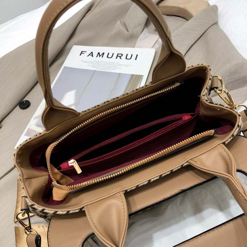 IELGY Túi Đeo Chéo Họa Tiết Cổ Điển Thanh Lịch Cho Nữ