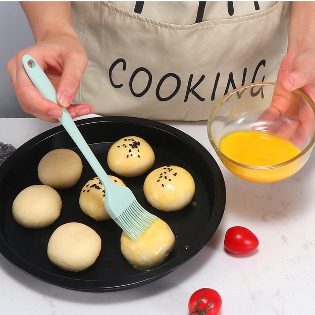 Dụng cụ nấu ăn, làm bánh nhà bếp màu xanh mint 5 món chịu nhiệt cao an toàn cho bé