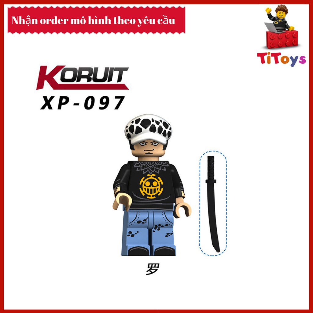 Minifigures các nhân vật Đảo hải tặc mới nhất - Đồ chơi Lắp ghép Xếp hình Non Lego KT1013