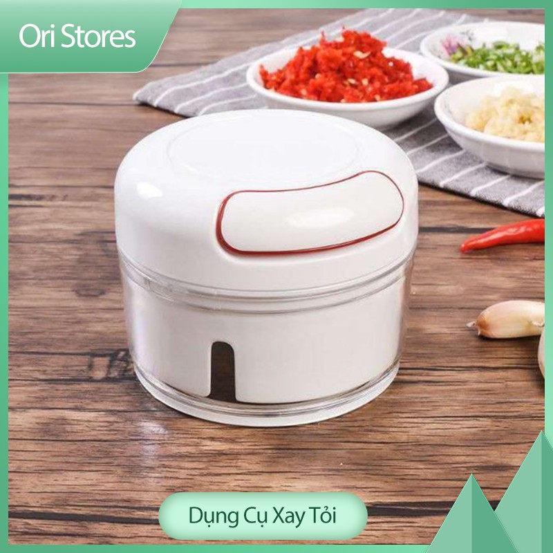 Dụng Cụ Xay Tỏi Ớt - Dây Rút Mẫu Mới Đa Năng Mini Food Chopper