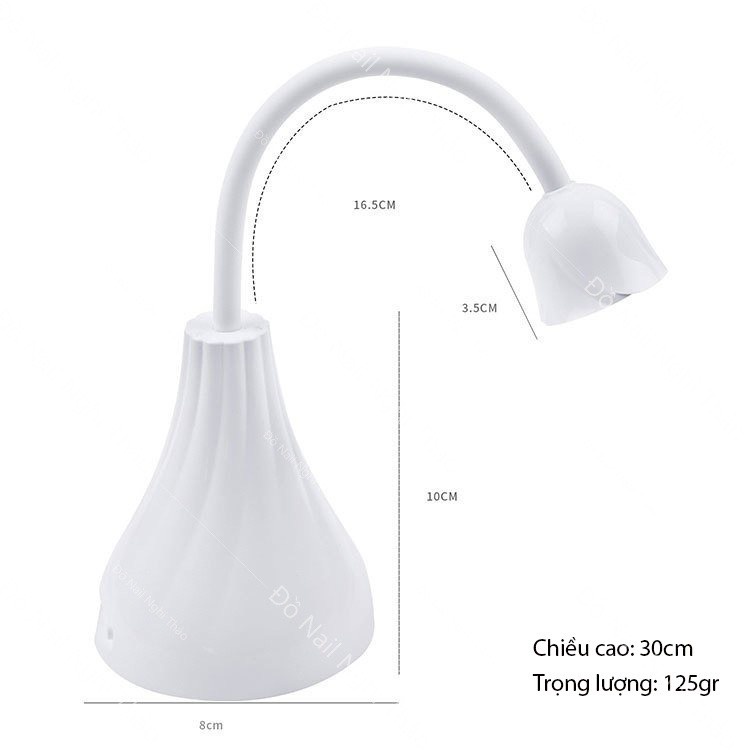 Máy hơ móng mini chân đứng-nailmayhoang.