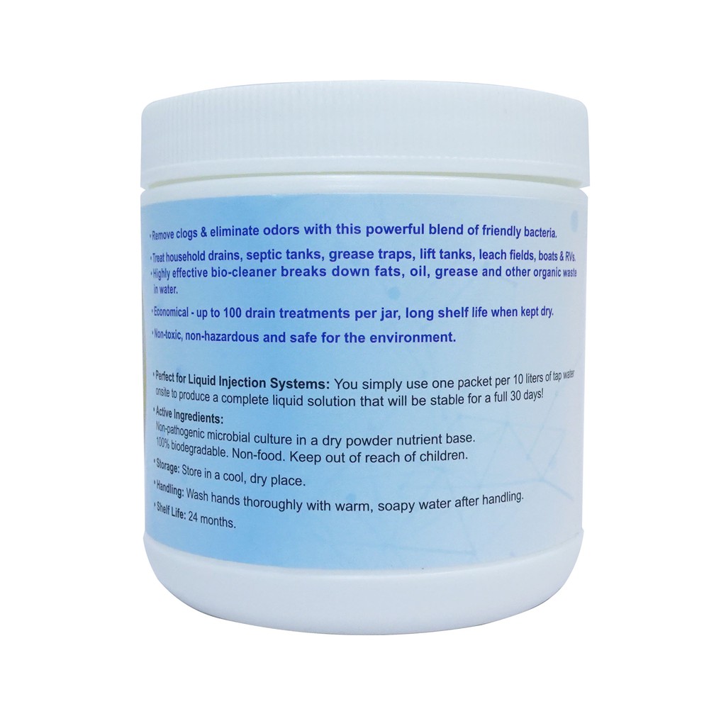 Vi Sinh Ăn Mỡ EcoDrain - KPT CHEM - Hỗ Trợ Phân Hủy Mỡ, Giảm Thông Tắc Đường Ống