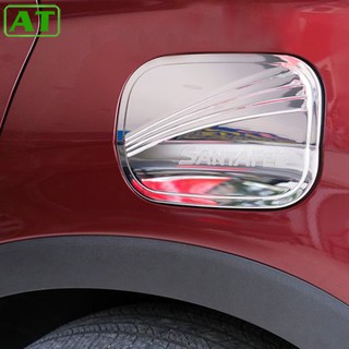 Ốp Nắp Bình Xăng Hyundai Santafe 2019-2021 Mạ crom cao cấp
