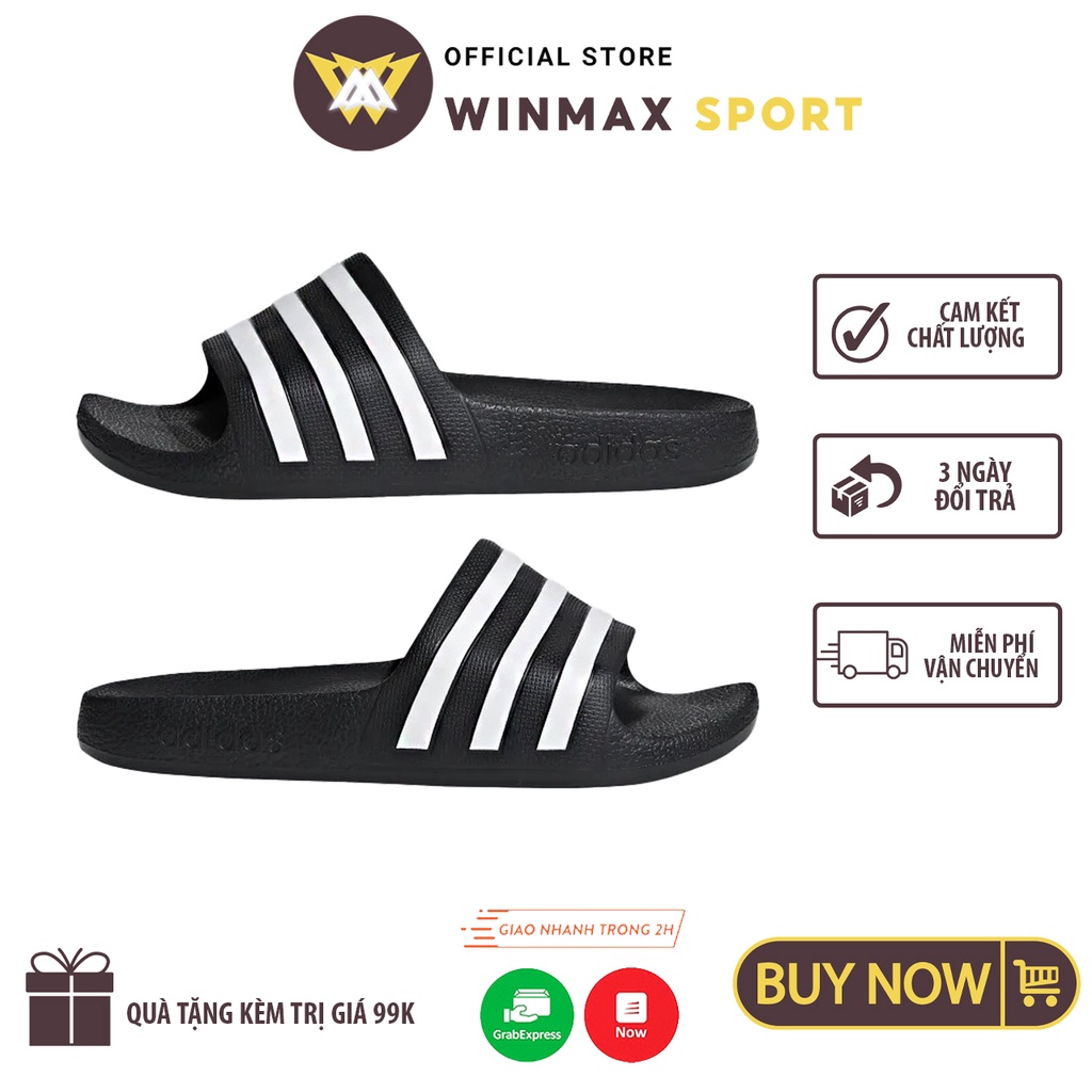 Dép Nam Nữ Unisex Đúc Khuyên Khối Siêu Nhẹ Dép Unisex Quai Ngang Phối Họa Tiết 3 Sọc, Đồ Thể Thao Cao Cấp WinMax