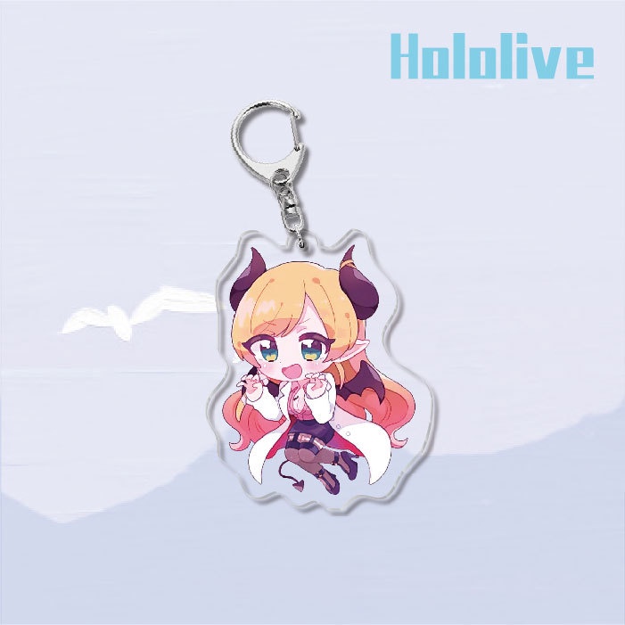 ( Mica trong acrylic ) Móc khóa IN HÌNH Hololive ver MÁ HỒNG xinh xắn anime chibi game xinh xắn quà tặng độc đáo