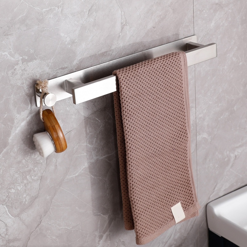 Giá Đỡ Khăn Tắm Bằng Thép Không Gỉ Thiết Kế Đơn Giản Chống Thấm Nước