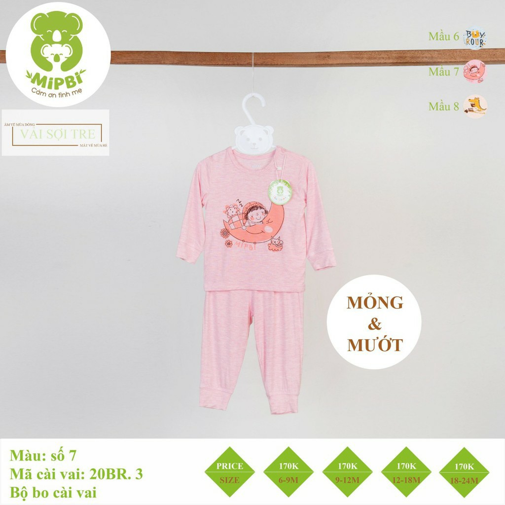 Bộ cài vai Mibpi cho bé