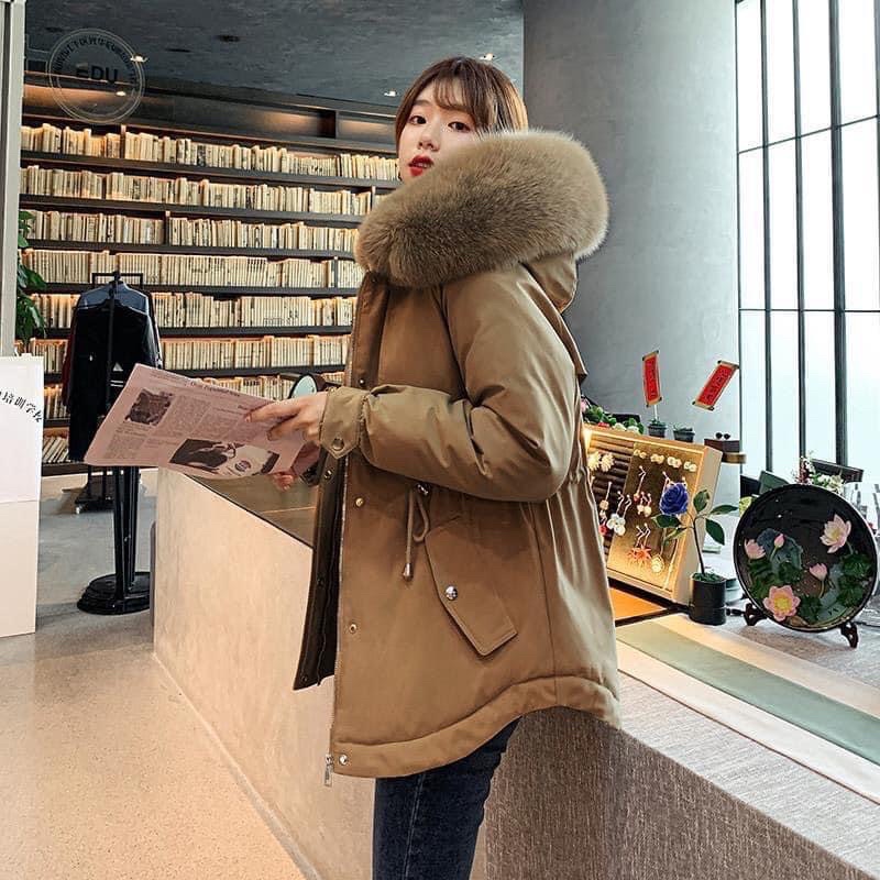 áo phao mùa đông chốt trên livetrym