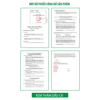 Kem Mờ Vết Thâm 72h Natural Green - Tinh Chất Dầu Cá - Hũ 25g