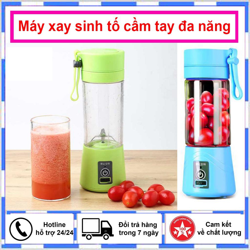 [Mã ELHA22 giảm 5% đơn 300K] Máy xay sinh tố mini cầm tay đa năng