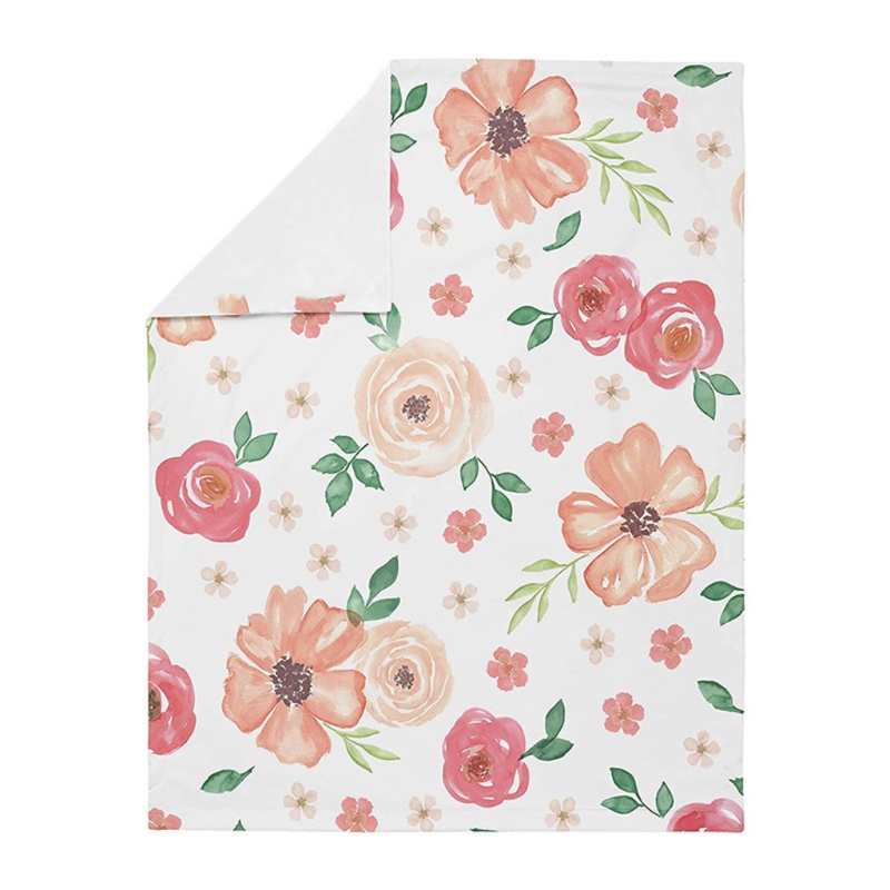 Túi Ngủ Cotton Mềm Mại 75x100cm In Họa Tiết Hoa Đa Ứng Dụng Cho Bé Sơ Sinh