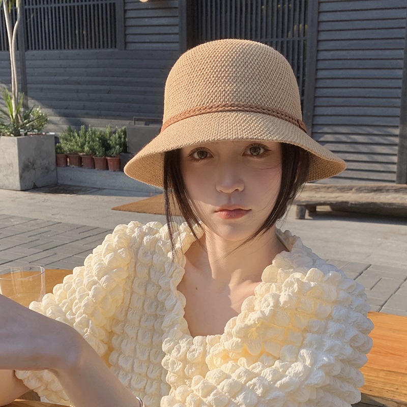 Nón Tai Bèo Chống Nắng Thoáng Khí Phong Cách Nhật Bản Thời Trang Xuân Hè Cho Nữ