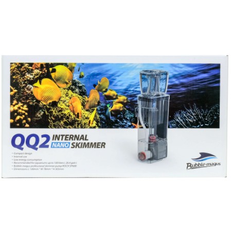 Máy đánh bọt nano skimmer protein QQ2 cho bể cá nước mặn