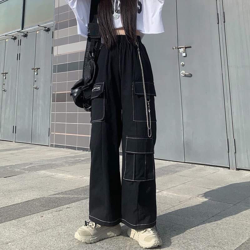 Quần kaki khoá xích chỉ nổi KA12 | BigBuy360 - bigbuy360.vn