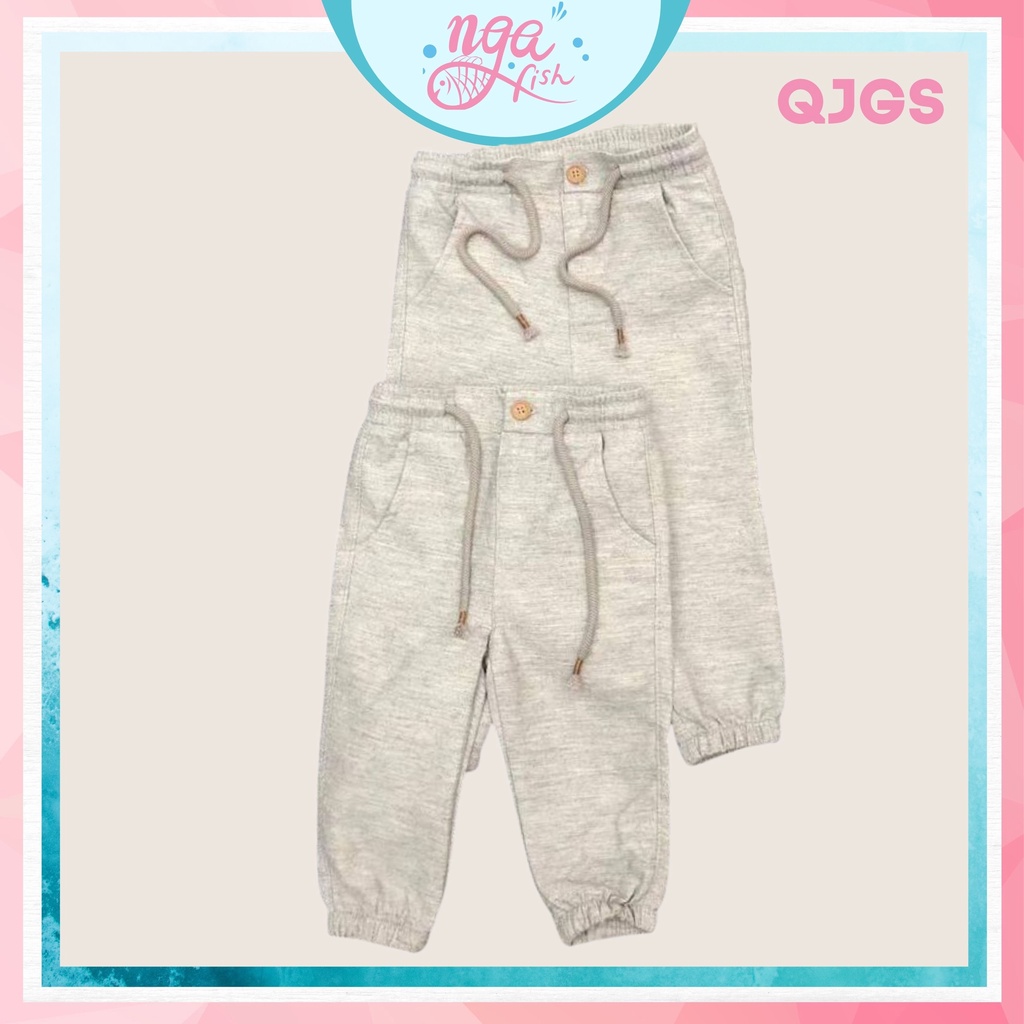 Quần jogger Colloky ghi sáng